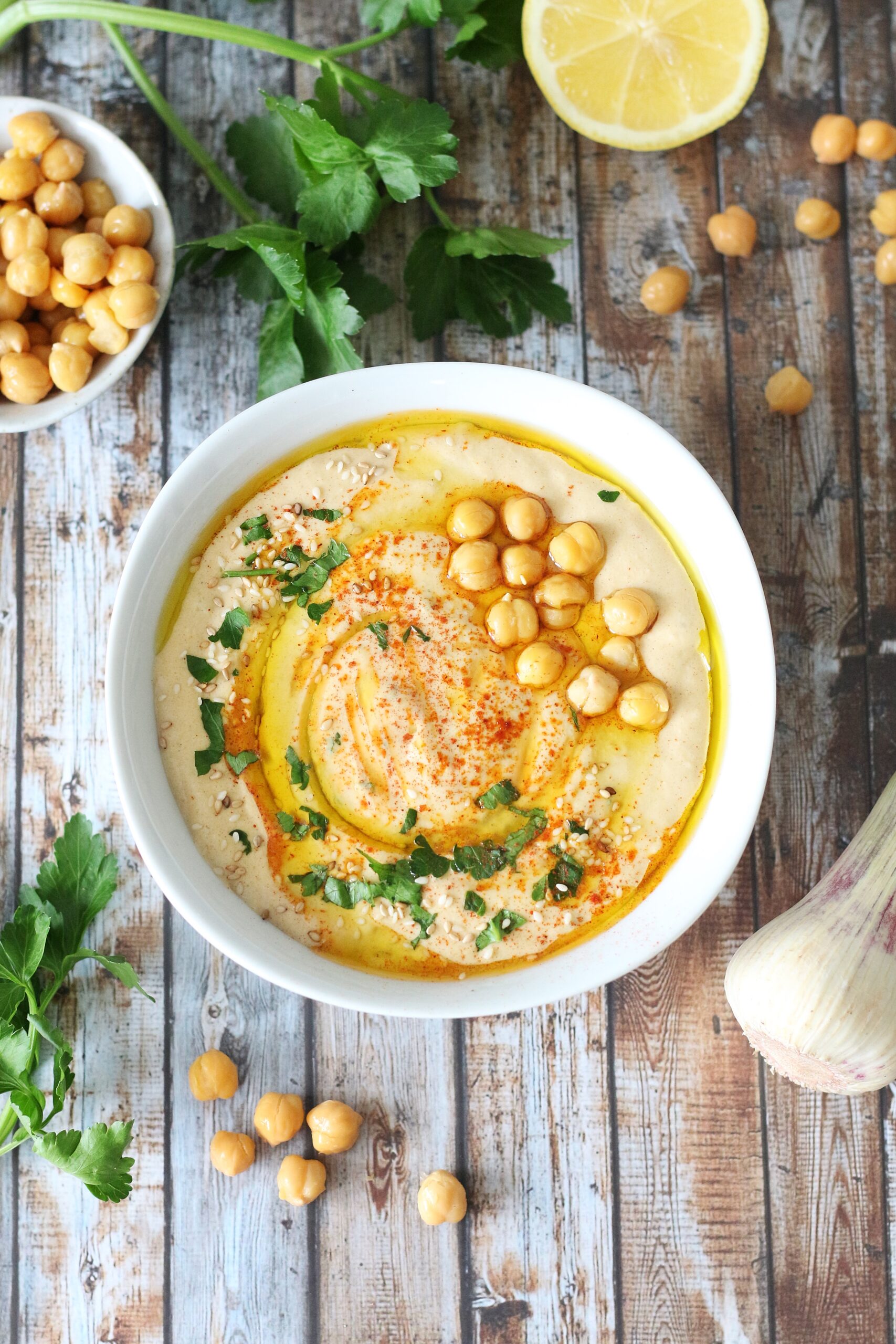 Hummus – Gesunder Dipp mit Kichererbsen