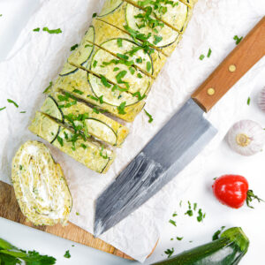 Low Carb Zucchini-Rice-Roll
