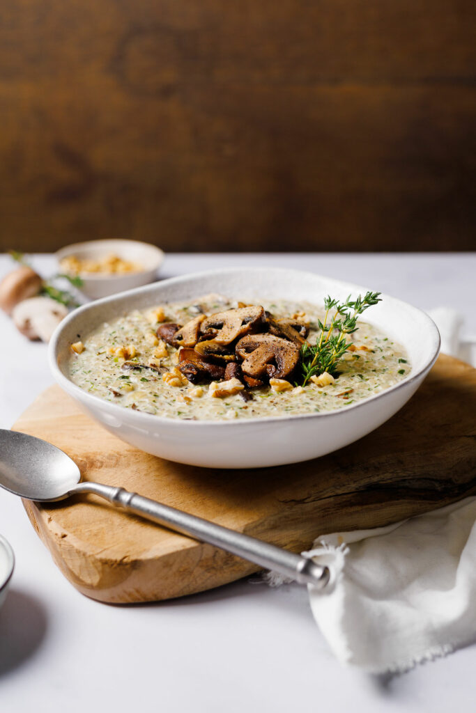 Low Carb Pilz-Risotto
